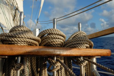 Tackle sailing ship