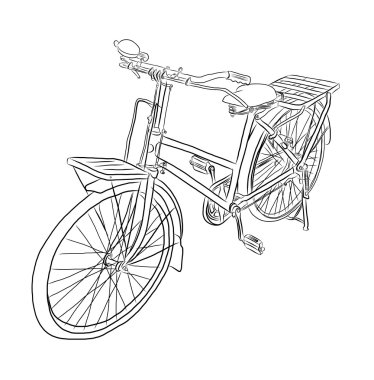 Bisiklet vektör