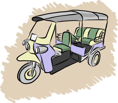 saklardı vektör çizimi