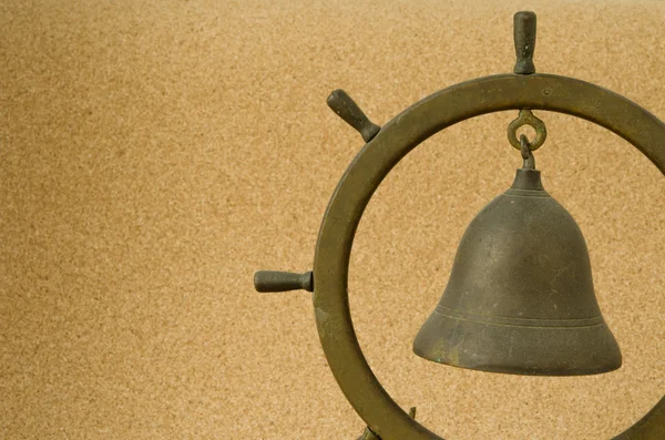 Vintage mini mässing bell — Stockfoto