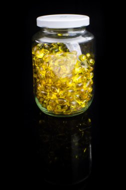 yumuşak jel kapsül cam şişe