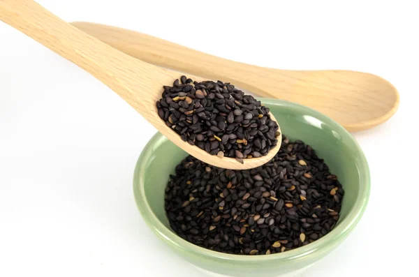 Black sesame — Stock Photo, Image