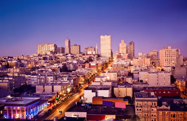 美国旧金山的视图 — 图库照片