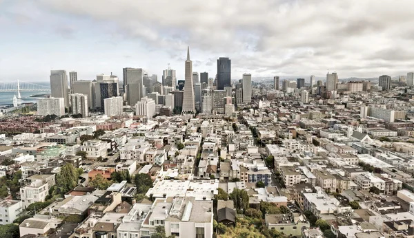 Вид на Сан-Франциско, США — стоковое фото