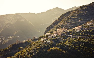 Ravello, amalfi coast, İtalya.