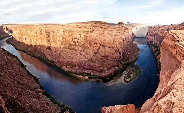 Řeka Colorado, arizona, nás — Stock fotografie