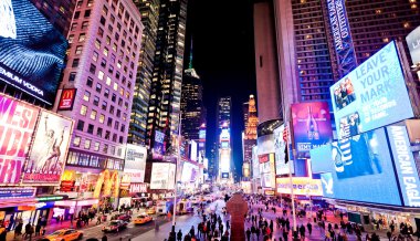 new York'ta Broadway tiyatroları