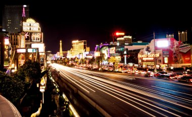 Vegas strip's nachts