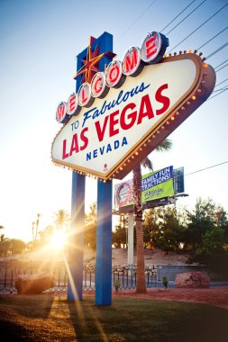 The Welcome to Fabulous Las Vegas sign clipart