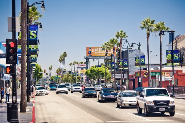 Hollywood Boulevard à Los Angeles — Photo
