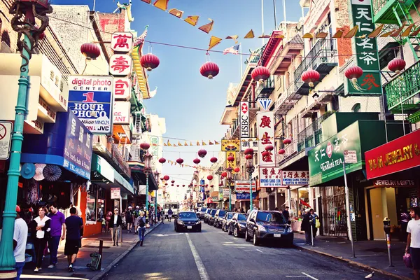 Durante o dia em Chinatown — Fotografia de Stock