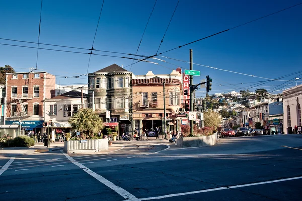 Castro Street in San Francisco — Stock Photo, Image