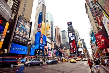 broadway tiyatroları ile Times Meydanı