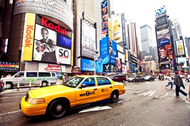 broadway tiyatroları ile Times Meydanı