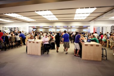 Beşinci cadde üzerinde Apple mağazası