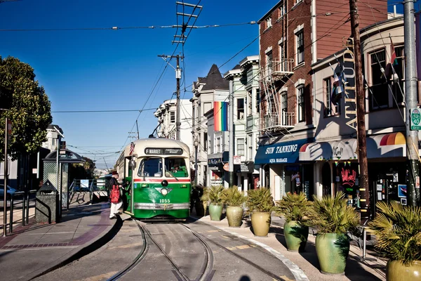 Castro Street em São Francisco — Fotografia de Stock