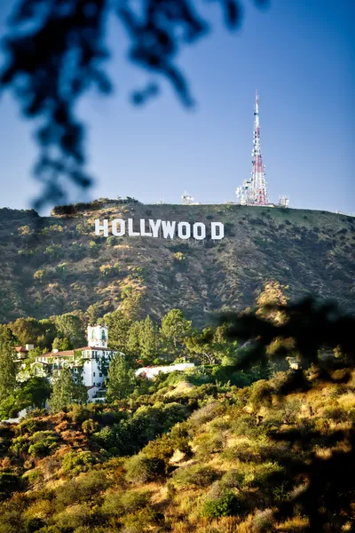 Hollywood segno — Foto Stock