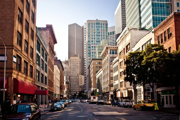 Centrum van de stad San francisco — Stockfoto