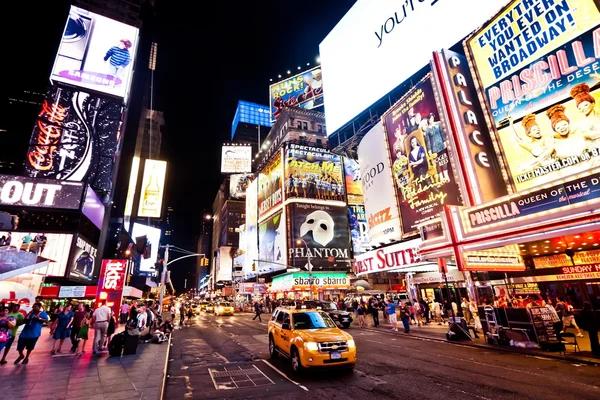 Times Square in Manhattan — Stock Photo, Image