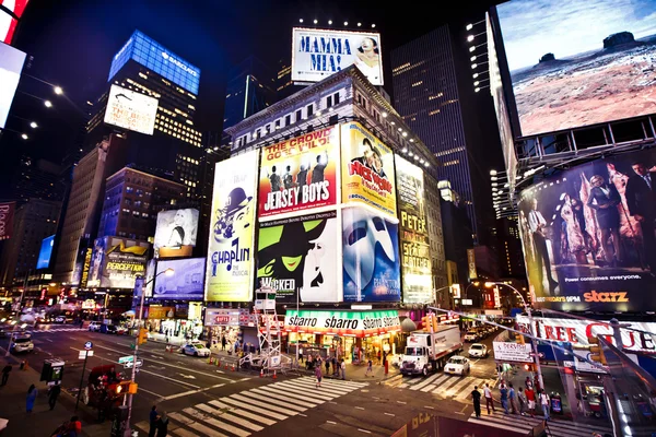 Times Square en Manhattan — Foto de Stock