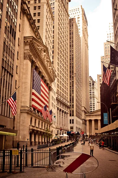 Nova Iorque bolsa de valores — Fotografia de Stock