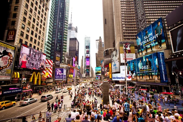 Times Square en Manhattan — Foto de Stock