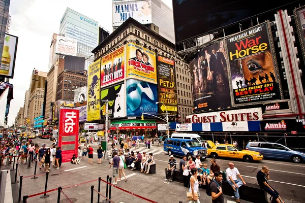 Times Square w Nowym Jorku. — Zdjęcie stockowe