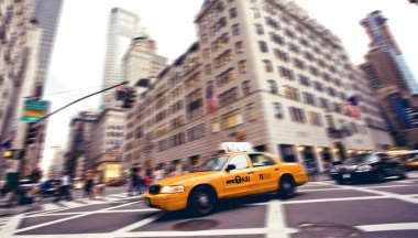 new York'ta sarı taksi