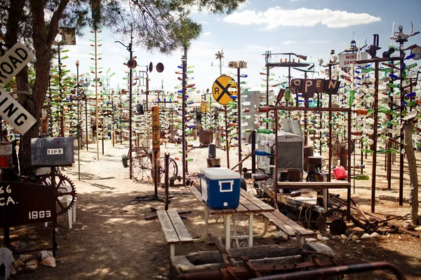 Botella Runch en la Ruta 66 — Foto de Stock