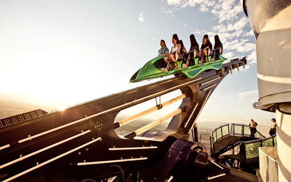 Attractions on the roof of Stratosphere hotel — Stock Photo, Image