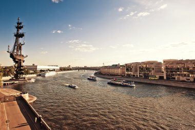Moskova Nehri cityscape