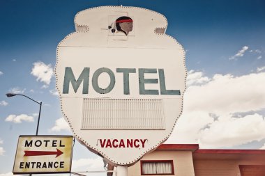 eski motel işareti