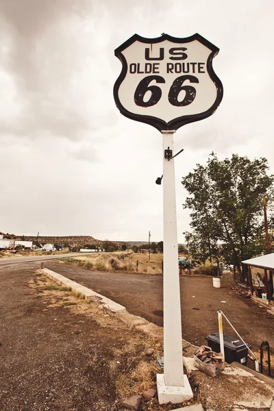 Segnale Route 66 — Foto Stock