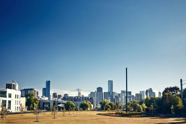 Мельбурн міста — стокове фото