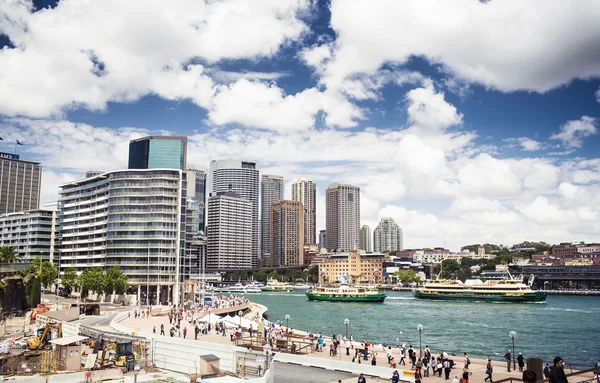 Porto di Sydney, Australia — Foto Stock