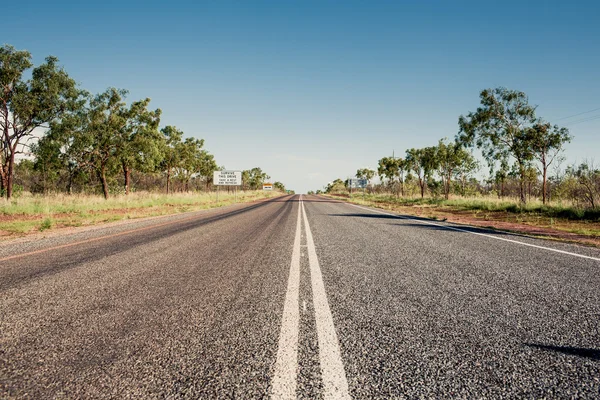 Δρόμος στο queensland — Φωτογραφία Αρχείου