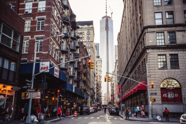 Dünya Ticaret Merkezi'nde devam eden inşaat