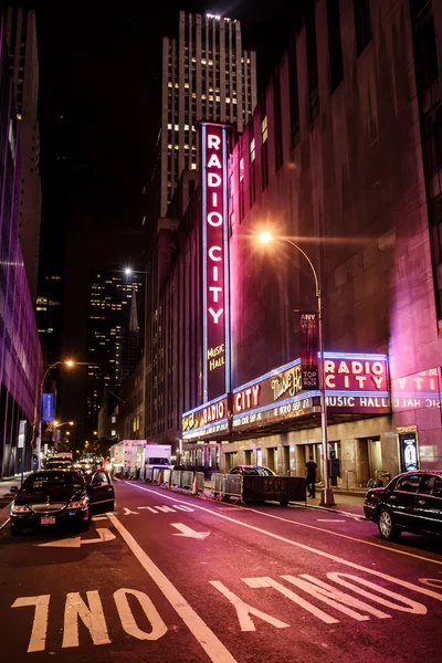 Radio City Music Hall en el Rockefeller Center —  Fotos de Stock