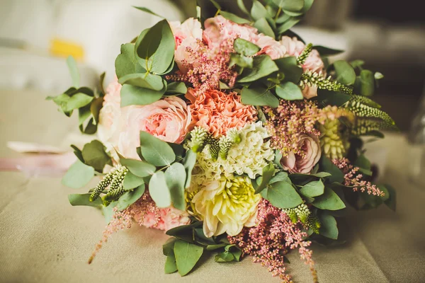 Düğün çiçeklerinin süslemesi — Stok fotoğraf