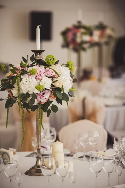 Decoração de flores de casamento — Fotografia de Stock