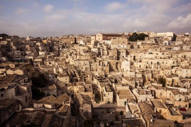 Antik şehir matera İtalya