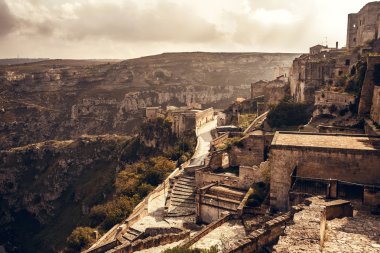 Antik şehir matera İtalya