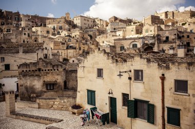 Antik şehir matera İtalya