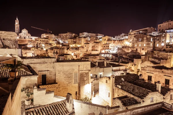 Ciudad antigua Matera en Italia —  Fotos de Stock