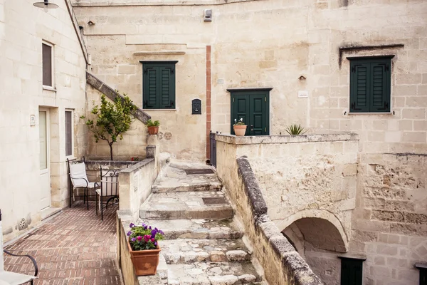 Cidade antiga Matera in Italy — Fotografia de Stock