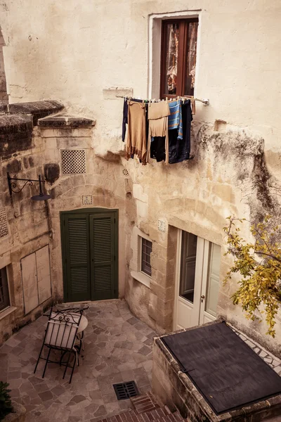 Antika staden matera i Italien — Stockfoto