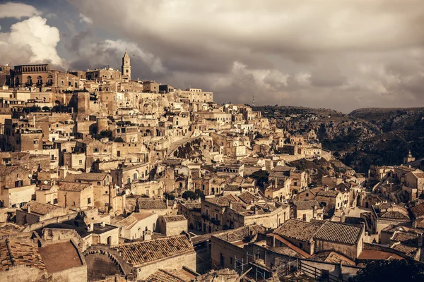 Ősi város matera, Olaszország — Stock Fotó