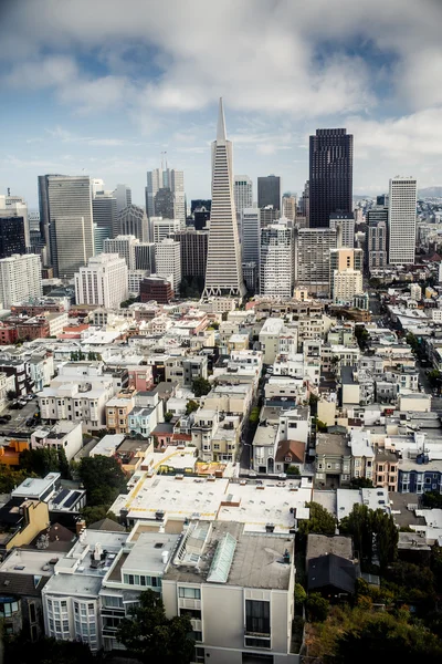 Pohled na san francisco, usa — Stock fotografie