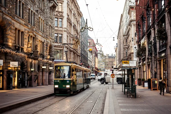 Öffentliche Verkehrsmittel in Helsinki — Stockfoto