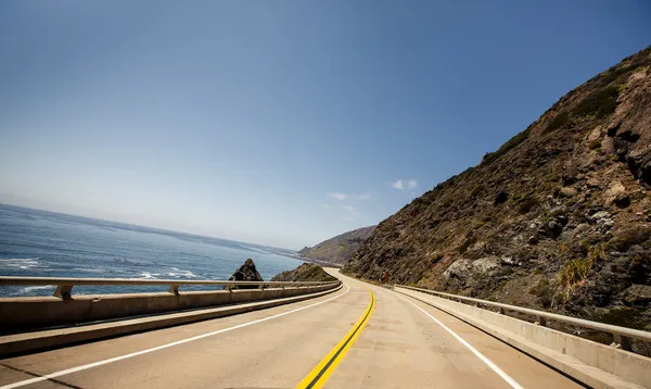 Route 1, also known as the Pacific Coast Highway — Stock Photo, Image